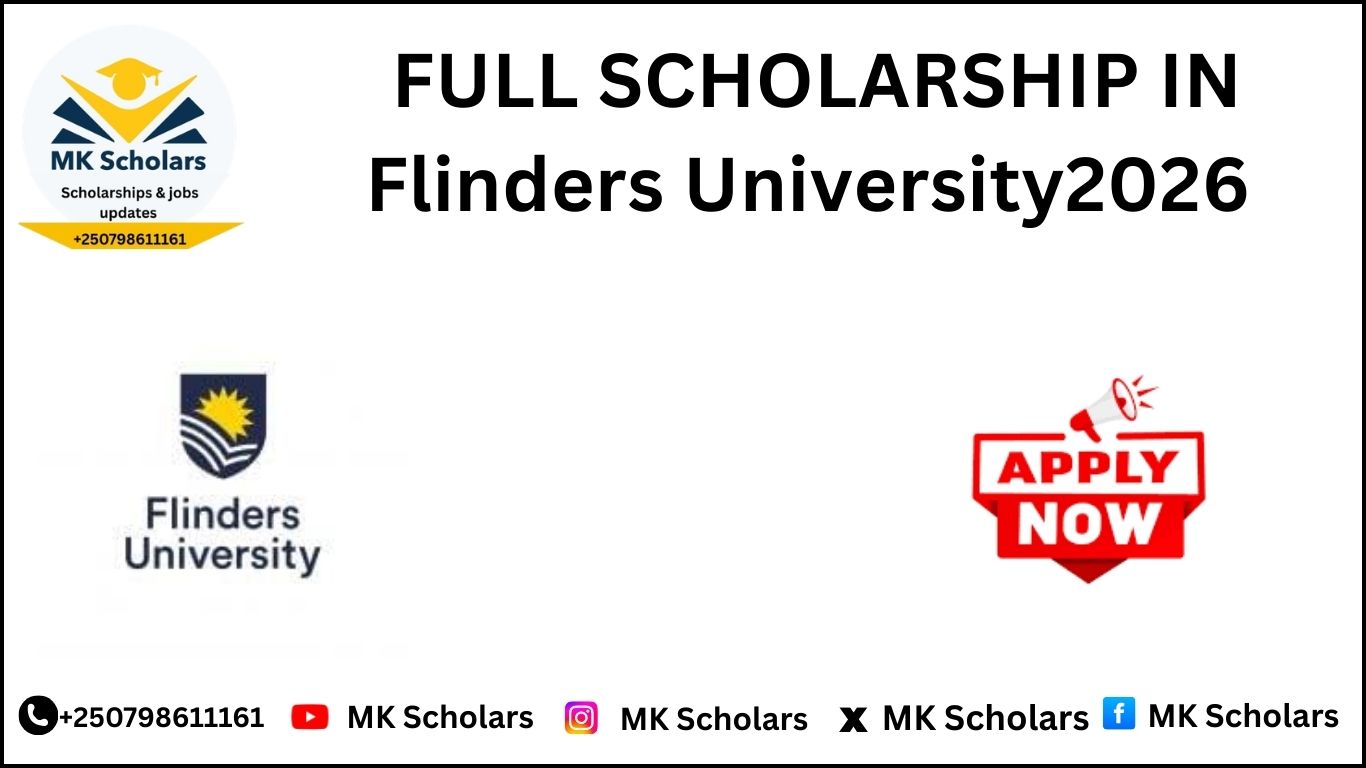 FULL SCHOLARSHIP IN  Flinders University2026 